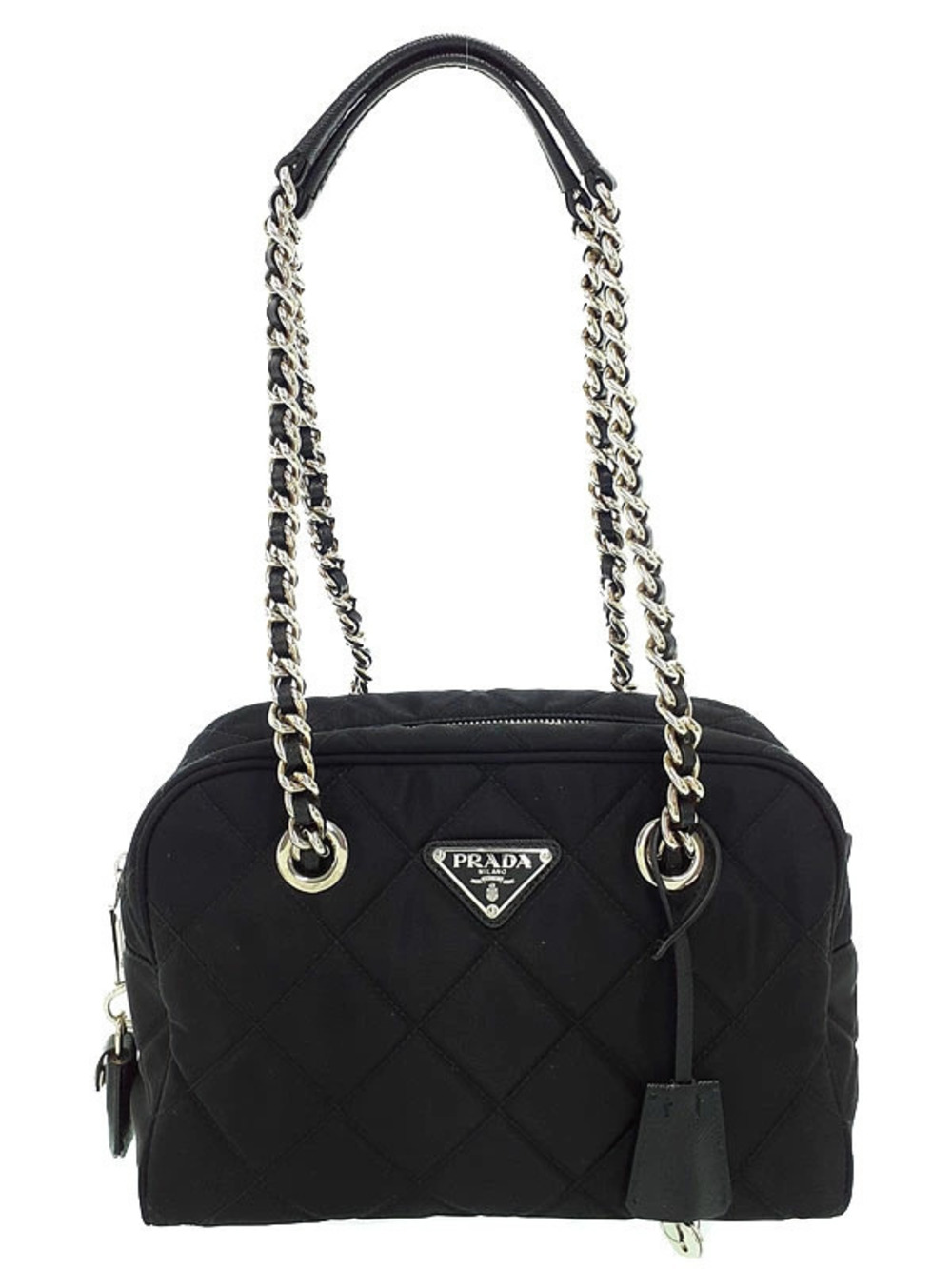 Prada Quilted Chain Shoulder Bag